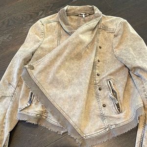 Free People blazer Jean jacket